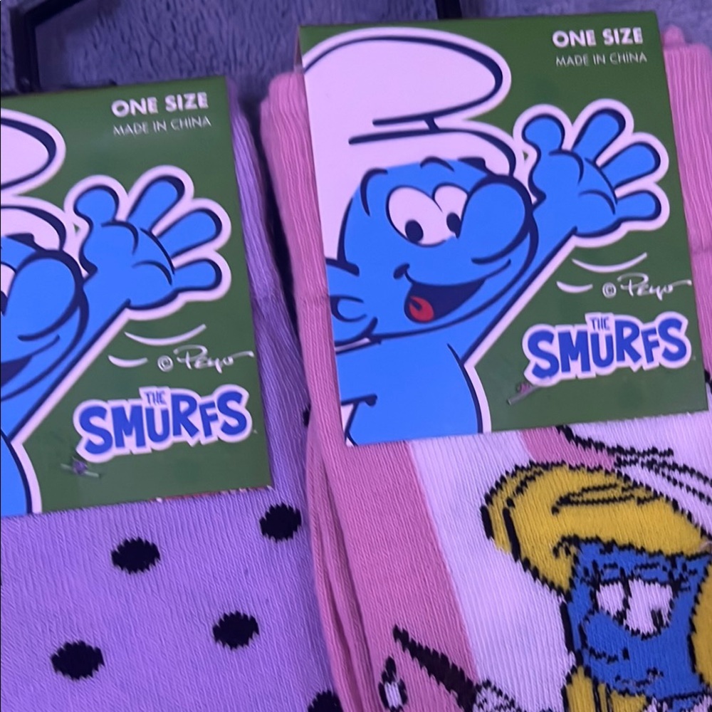 Smurfs Themed Women's Socks Set - Multicolor - Picture 8 of 9